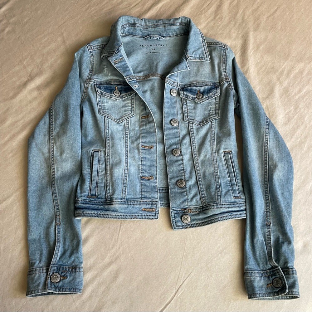 Aeropostale- Woman’s Jean Jacket- size XS